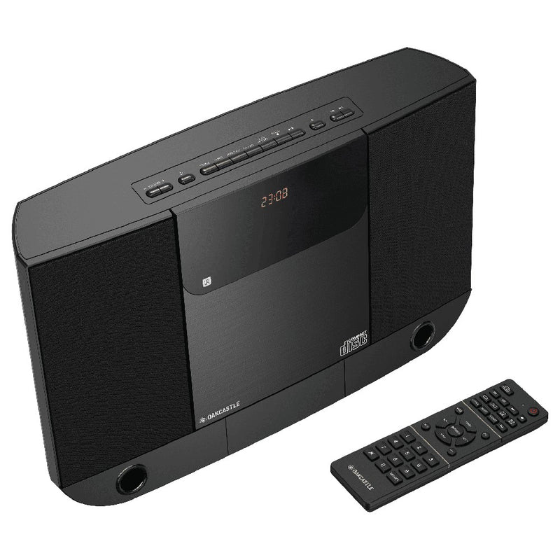 Oakcastle HiFi100 Compact Hi-Fi Stereo System - Black | 1000002839 from Oakcastle - DID Electrical