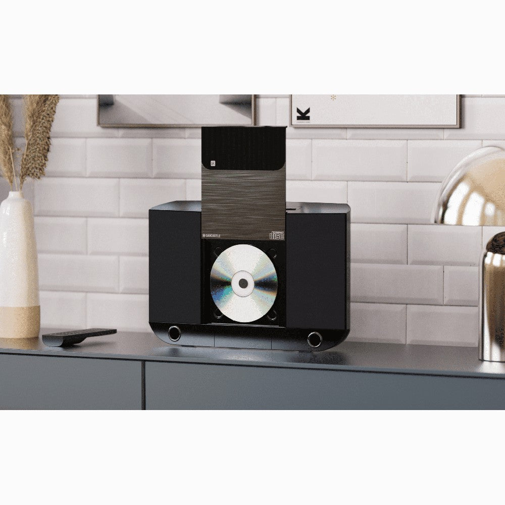 Oakcastle HiFi100 Compact Hi-Fi Stereo System - Black | 1000002839 from Oakcastle - DID Electrical