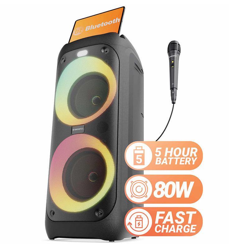 Oakcastle PS200 Portable Karaoke Party Speaker - Black | 1000002980 from Oakcastle - DID Electrical