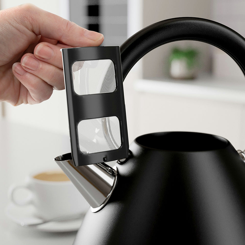 Morphy Richards 1.5L 3000W Venture Pyramid Kettle - Black | 100131 from Morphy Richards - DID Electrical