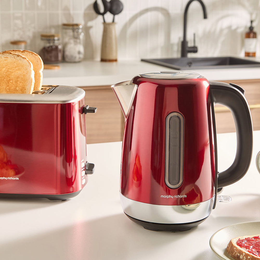 Morphy Richards Equip 1.7L Kettle - Red | 102785 from Morphy Richards - DID Electrical
