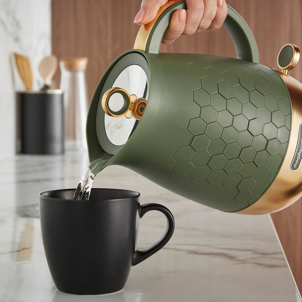 Morphy Richards Cassini 1.7L Kettle - Olivine | 103022 from Morphy Richards - DID Electrical