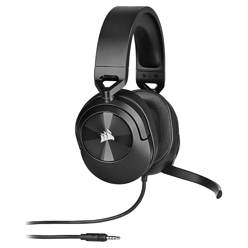 Corsair HS55 Over-Ear Wired Gaming Headset - Carbon | 106-CA-9011260-EU from Corsair - DID Electrical
