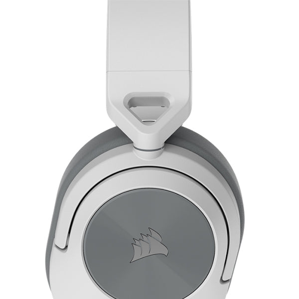 Corsair HS55 Over-Ear Wired Gaming Headset - White | 106-CA-9011261-EU from Corsair - DID Electrical