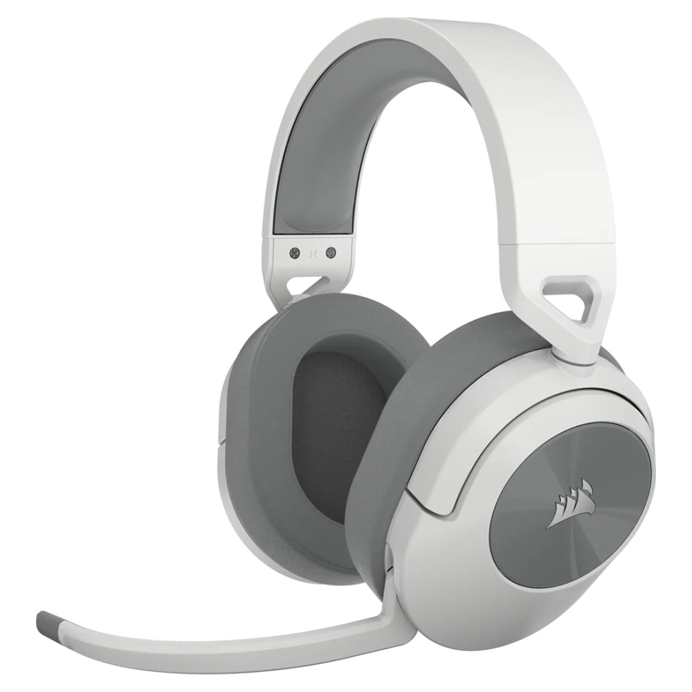 Corsair HS55 Over-Ear Wireless Bluetooth Gaming Headset - White | 106-CA-9011281-EU from Corsair - DID Electrical