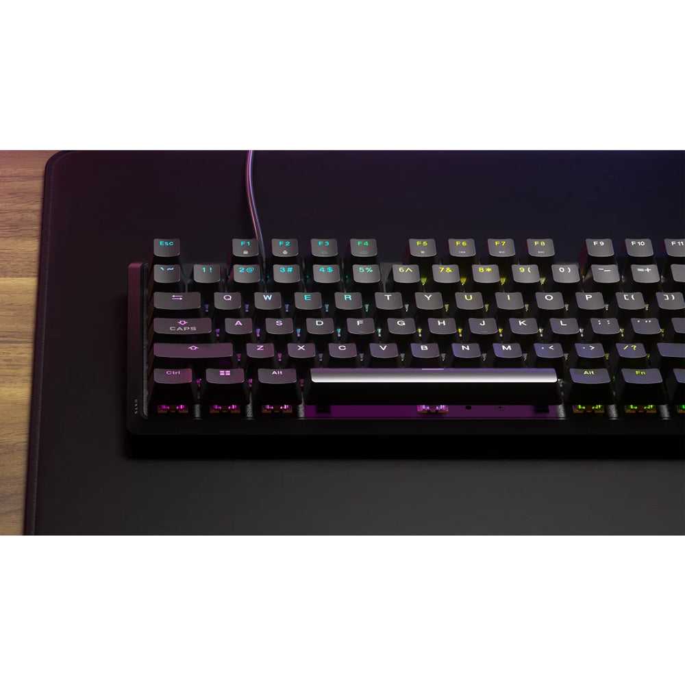 Corsair K70 CORE RGB Mechanical Gaming Keyboard - Black | 106-CH-910971E-UK from Corsair - DID Electrical
