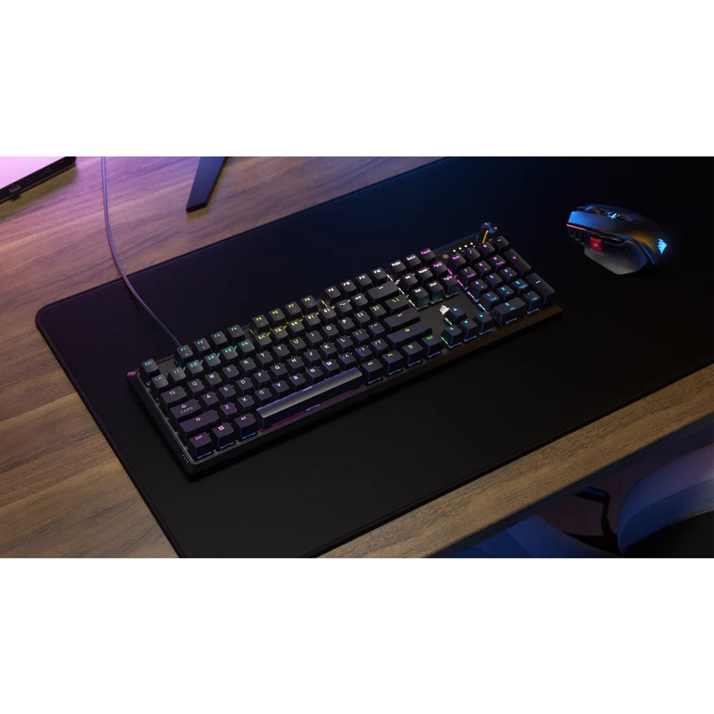 Corsair K70 CORE RGB Mechanical Gaming Keyboard - Black | 106-CH-910971E-UK from Corsair - DID Electrical