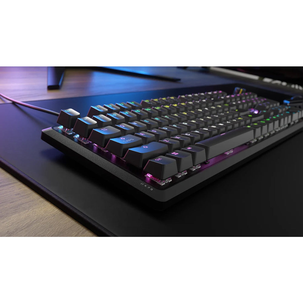 Corsair K70 CORE RGB Mechanical Gaming Keyboard - Black | 106-CH-910971E-UK from Corsair - DID Electrical