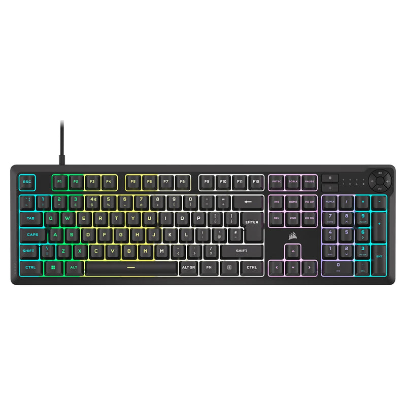 Corsair K55 CORE RGB Gaming Keyboard - Black | 106-CH-9226C65-UK from Corsair - DID Electrical