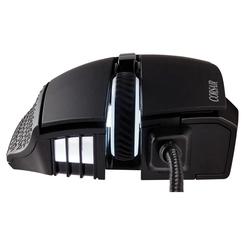 Corsair SCIMITAR RGB Elite Optical MOBA/MMO Gaming Mouse - Black | 106-CH-9304211-EU from Corsair - DID Electrical