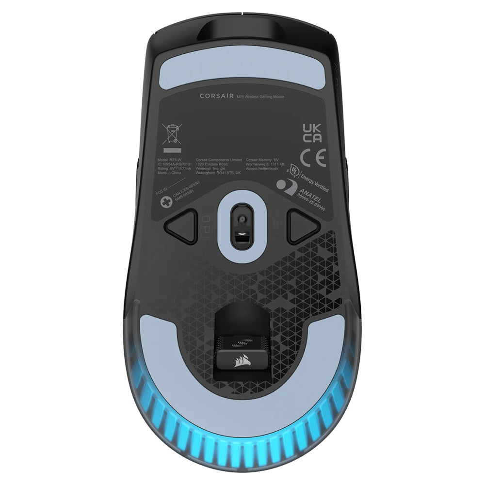 Corsair M75 Wireless RGB Gaming Mouse - Black | 106-CH-931D010-EU from Corsair - DID Electrical