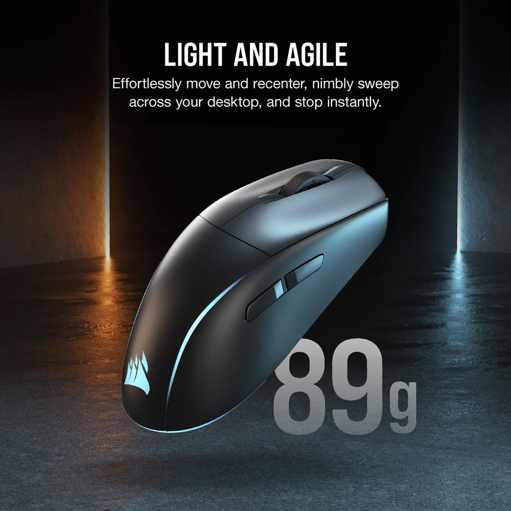 Corsair M75 Wireless RGB Gaming Mouse - Black | 106-CH-931D010-EU from Corsair - DID Electrical
