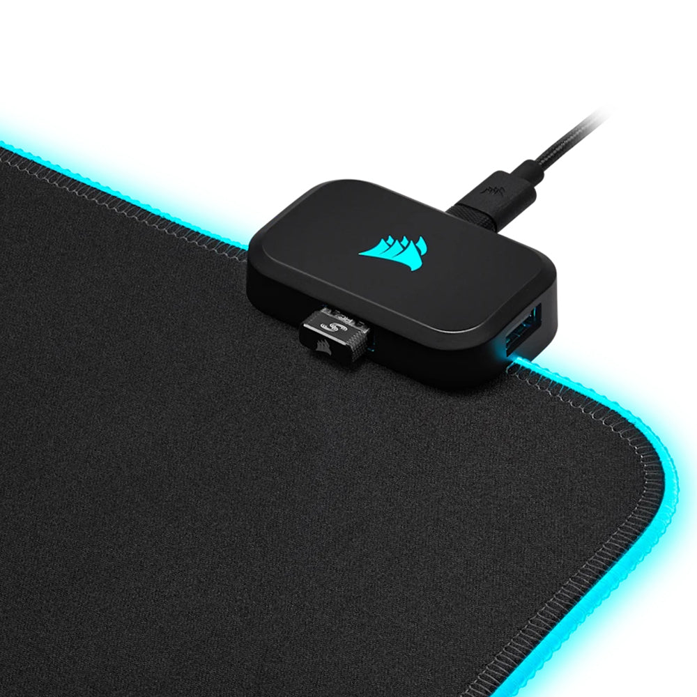 Corsair MM700 RGB Extended Mouse Pad - Black | 106-CH-9417070-WW from Corsair - DID Electrical