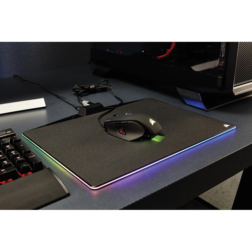 Corsair MM800 RGB POLARIS Gaming Mouse Pad - Black | 106-CH-9440020 from Corsair - DID Electrical