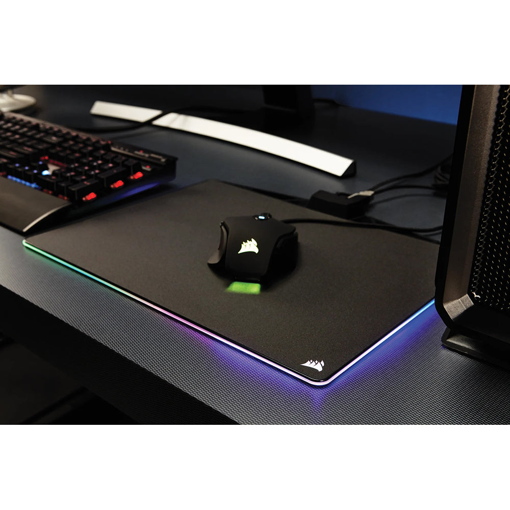 Corsair MM800 RGB POLARIS Gaming Mouse Pad - Black | 106-CH-9440020 from Corsair - DID Electrical