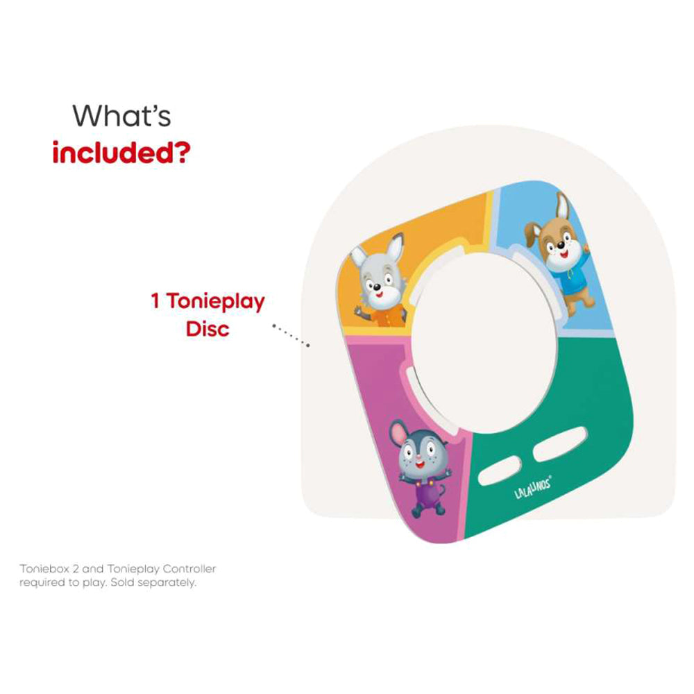 Tonies Lalalinos: Your Day in Bumbaloo Tonieplay Disc | 11002860 from Tonies - DID Electrical