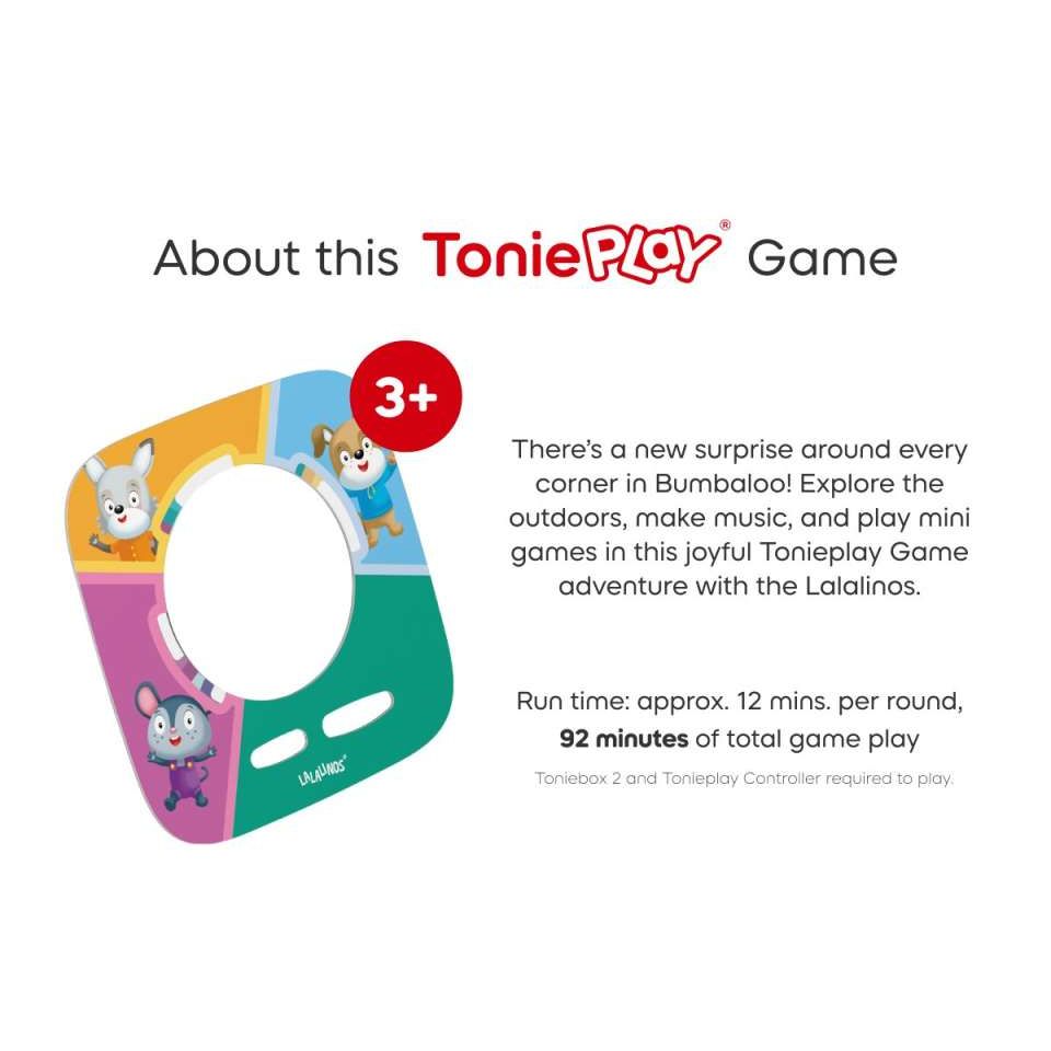Tonies Lalalinos: Your Day in Bumbaloo Tonieplay Disc | 11002860 from Tonies - DID Electrical