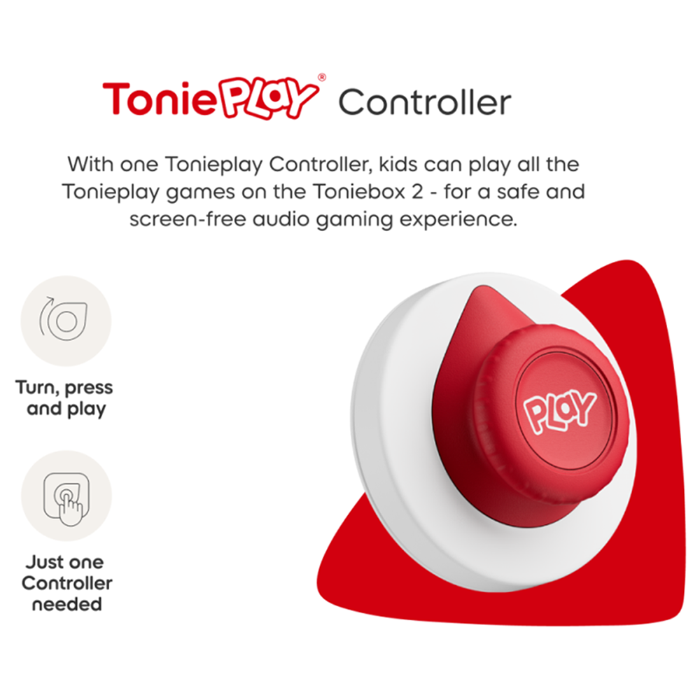 Tonies Tonieplay Controller - Red | 11002948 from Tonies - DID Electrical