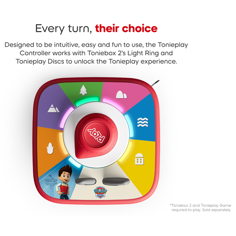 Tonies Tonieplay Controller - Red | 11002948 from Tonies - DID Electrical