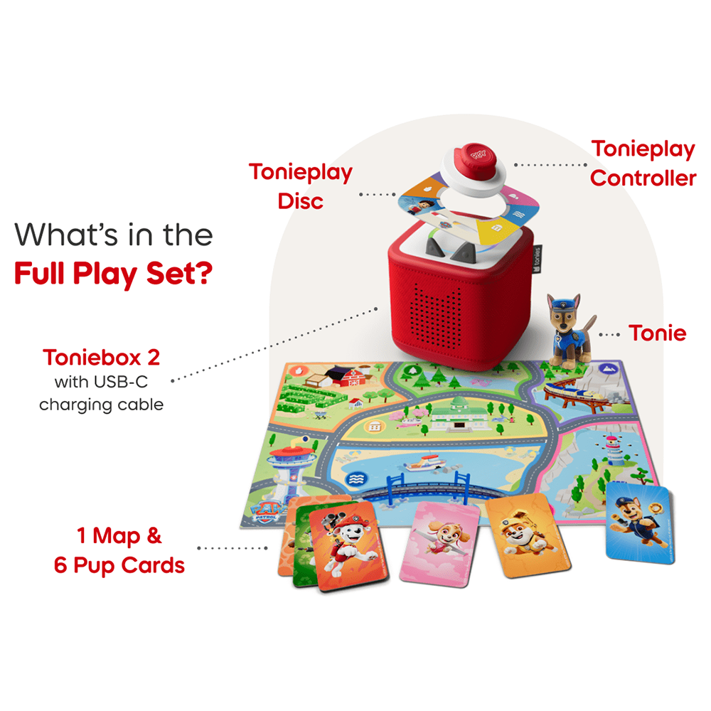 Tonies Toniebox 2 PAW Patrol Full Play Set - Sky Blue | 11003489 from Tonies - DID Electrical