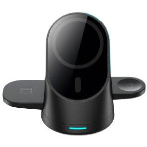 Prevo 3in1 25W Foldable Magnetic Wireless Charging Station - Black | 111323 from Prevo - DID Electrical