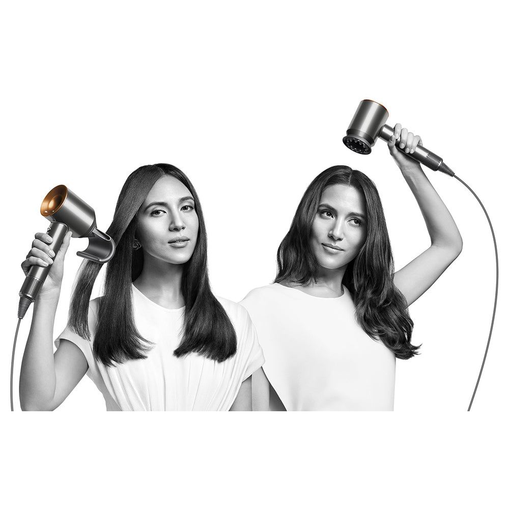 Dyson Supersonic Hair Dryer with Straight+Wavy - Prussian Blue & Rich Copper | 113279-01 from Dyson - DID Electrical