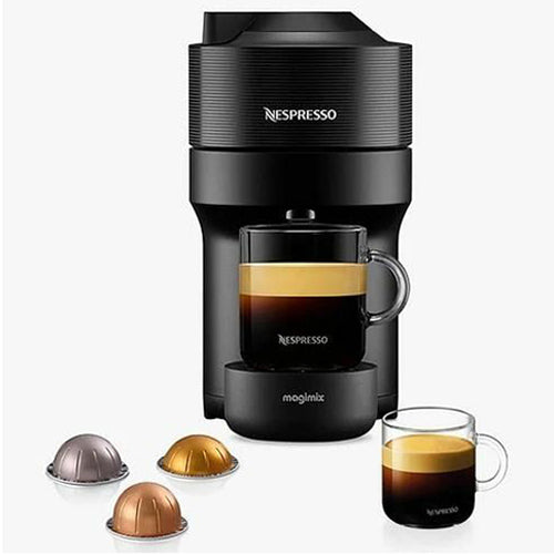 Nespresso Vertuo Pop Pod Coffee Machine - Liquorice Black | 11729 from Nespresso - DID Electrical