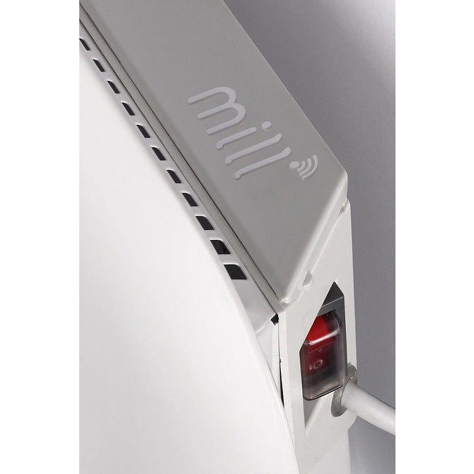 Mill Heat 600W Smart Steel Panel Heater - White | 122-NE600WIFI from Mill - DID Electrical