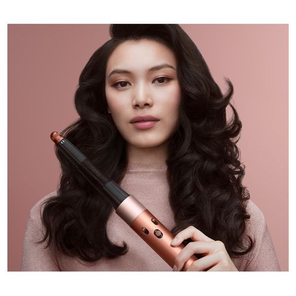 Dyson Airwrap I.D. Straight + Wavy Multi-Styler & Dryer - Amber Silk & Pink Champagne | 123698-01 from Dyson - DID Electrical