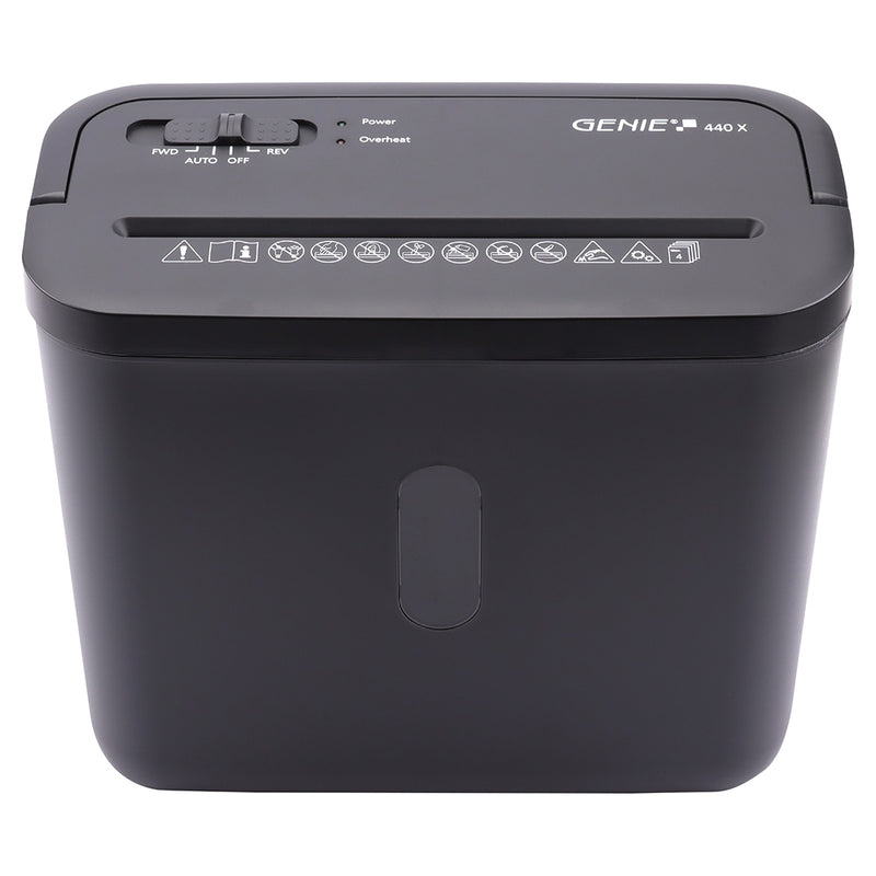 Genie 440X Automatic Shredder - Black | 12520 from Genie - DID Electrical
