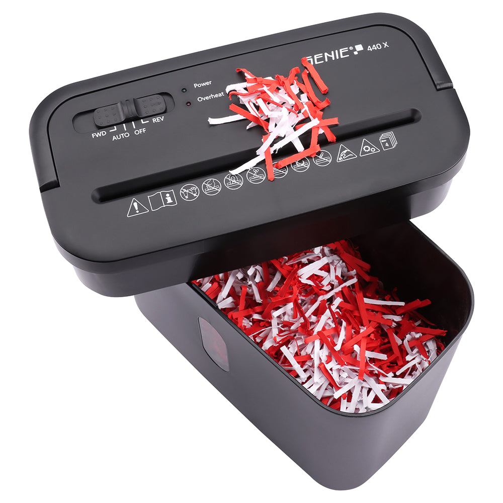Genie 440X Automatic Shredder - Black | 12520 from Genie - DID Electrical