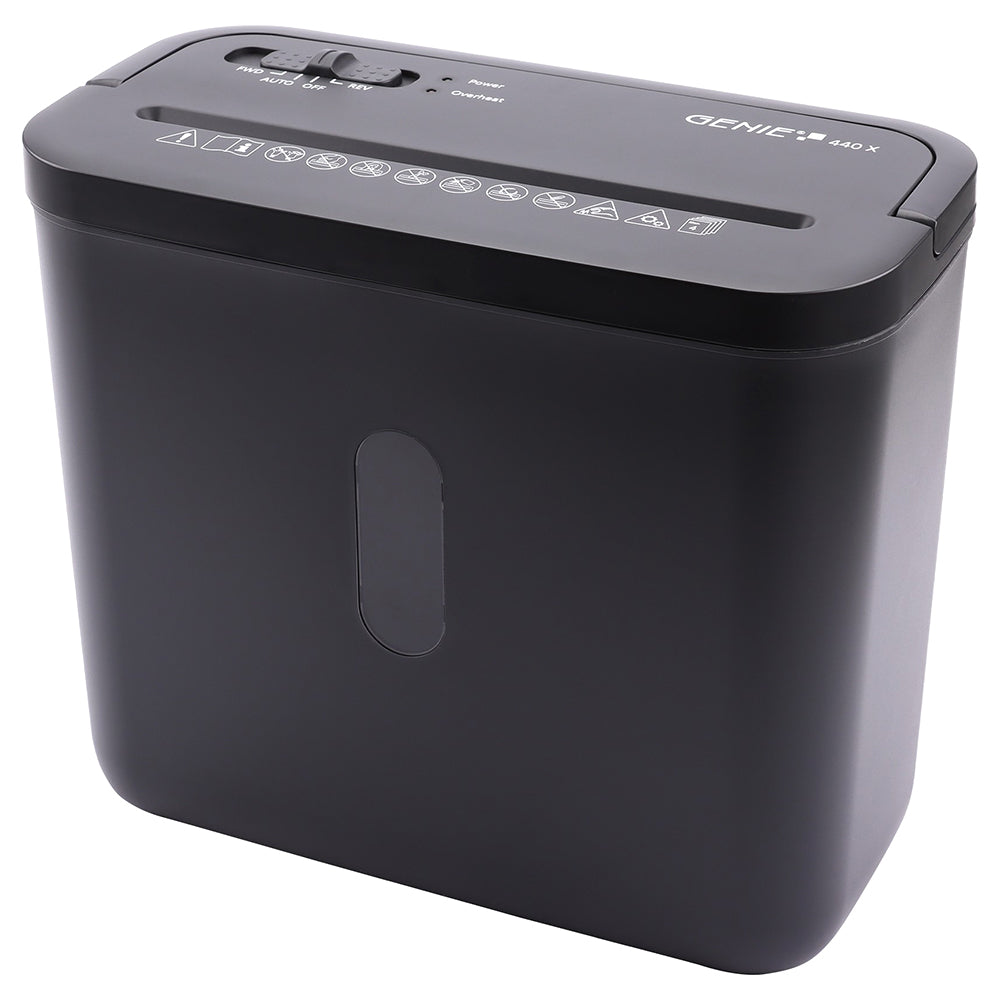 Genie 440X Automatic Shredder - Black | 12520 from Genie - DID Electrical