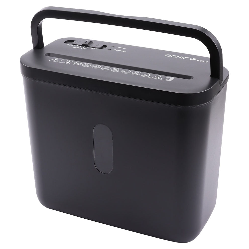 Genie 440X Automatic Shredder - Black | 12520 from Genie - DID Electrical