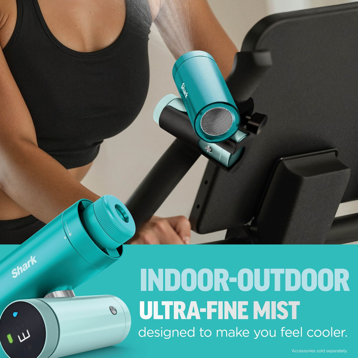 Shark ChillPill 3-in-1 Portable Misting Fan - Glacier | FA022UKBL