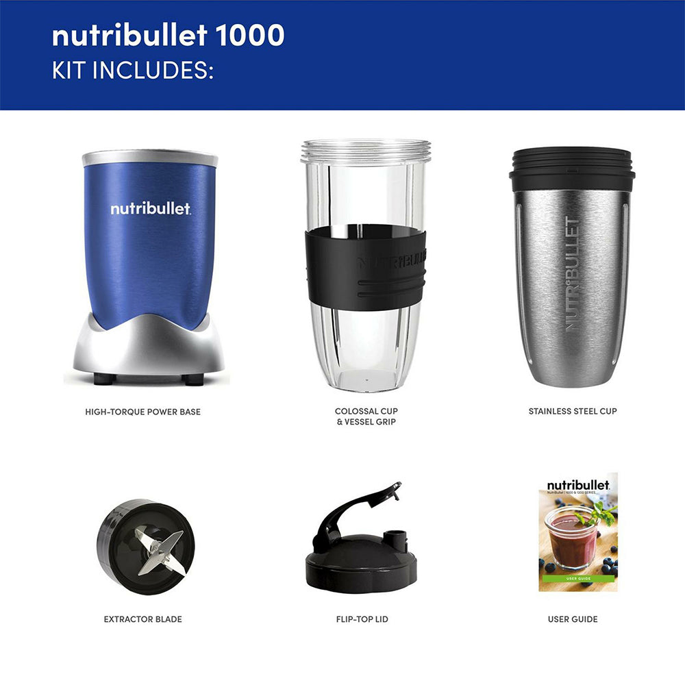 NutriBullet 1000W Series Blender - Blue | 1409 from NutriBullet - DID Electrical