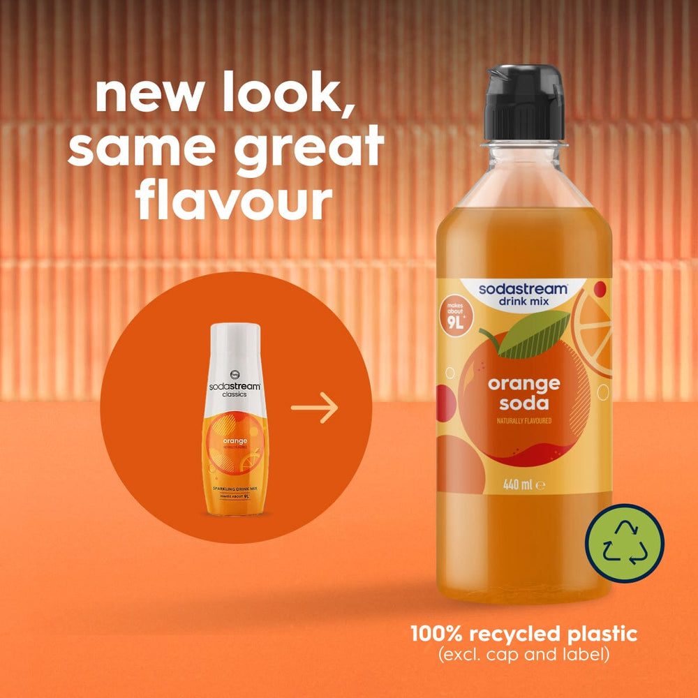 Sodastream Classics 440ml Orange Syrup Drink Mix | 1425624440