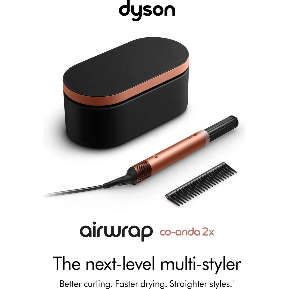Dyson Airwrap Co-anda 2x Curly & Coily Multi-Styler - Amber Silk | 143167-01 from Dyson - DID Electrical