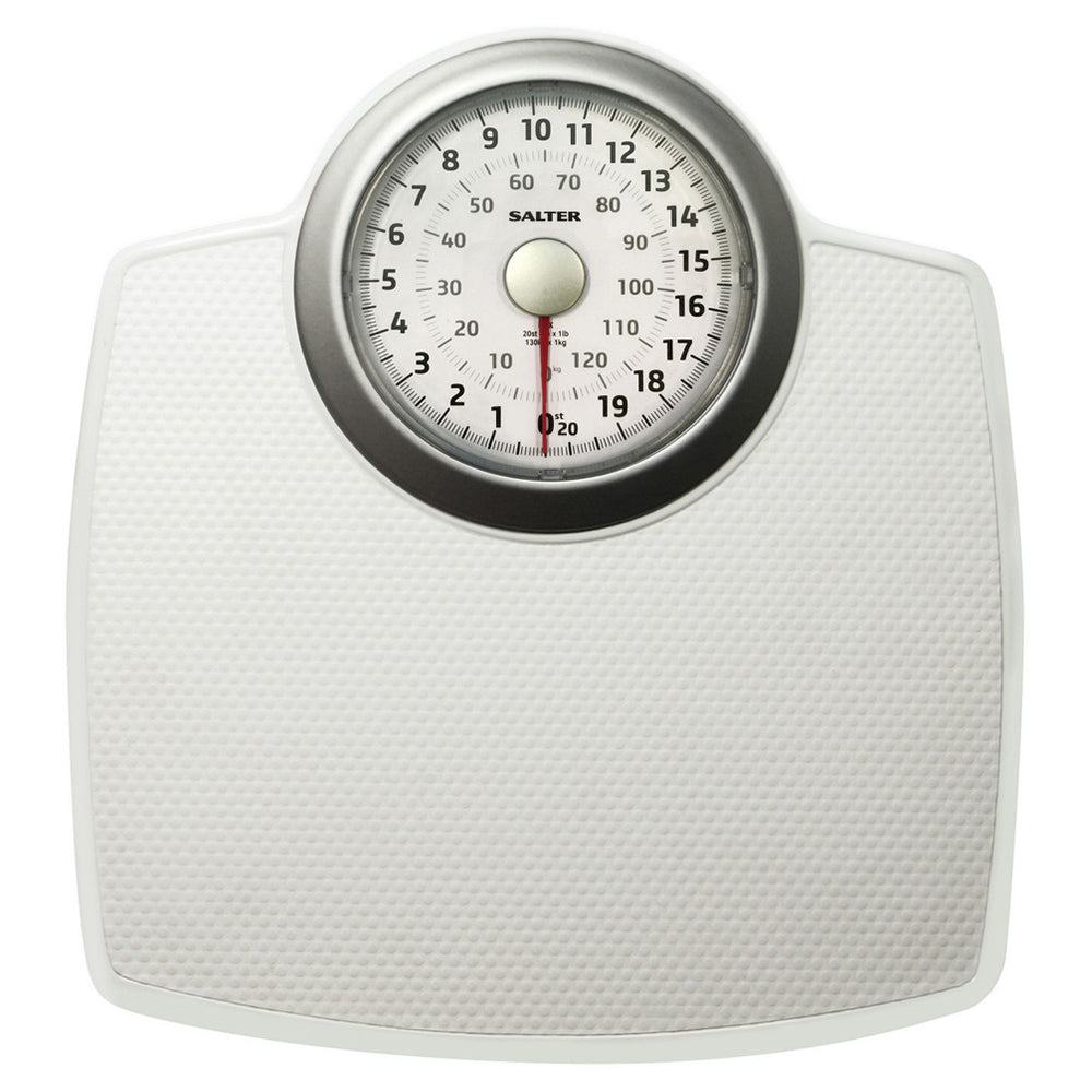 Salter Classic Mechanical Bathroom Scale - White | 144WH from Salter - DID Electrical