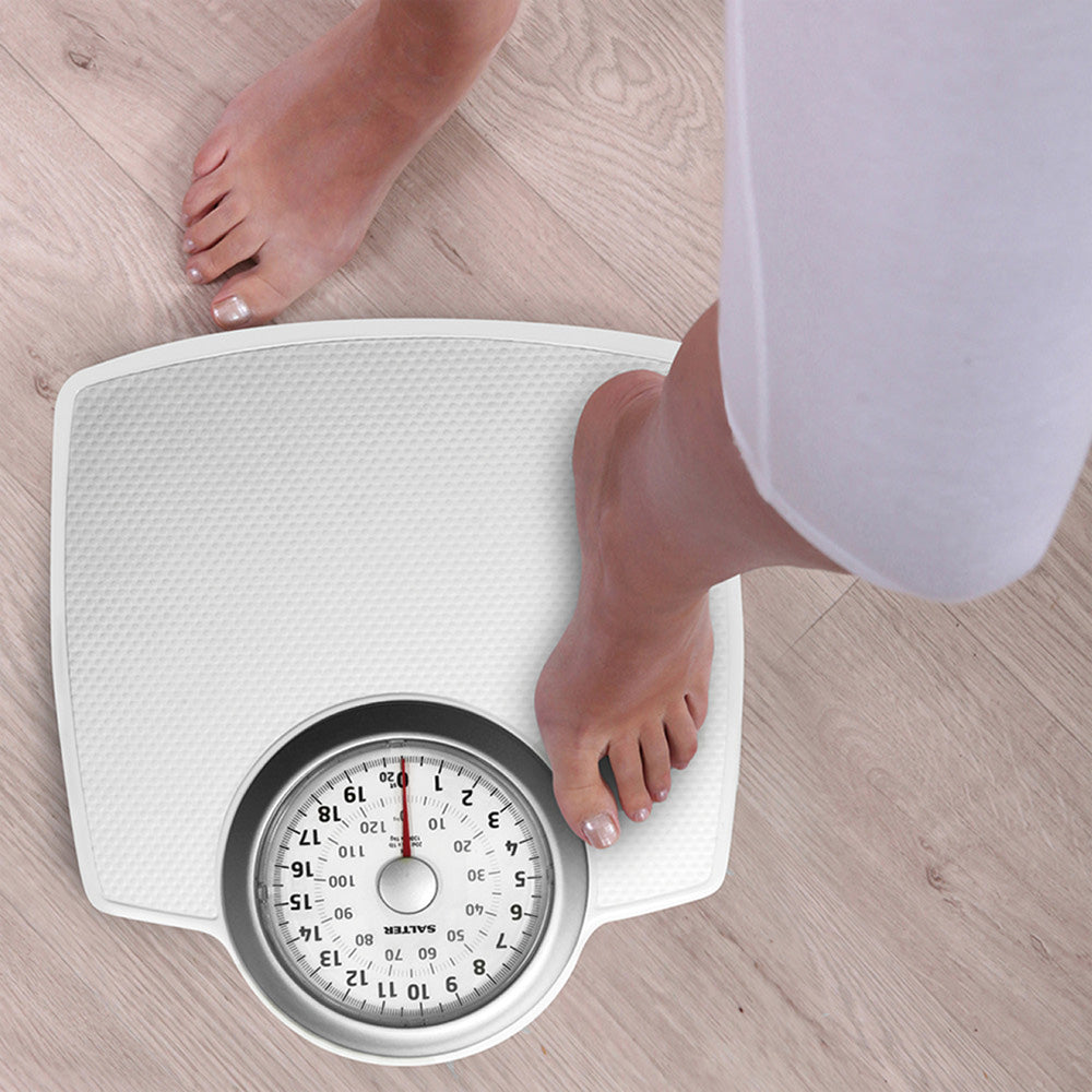 Salter Classic Mechanical Bathroom Scale - White | 144WH from Salter - DID Electrical