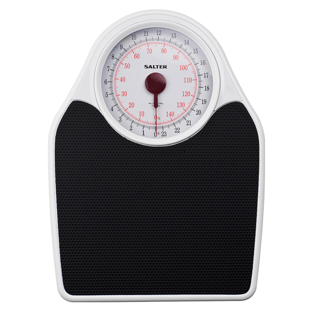 Salter Doctor Style Mechanical Bathroom Scale - White | 145BKDRFEU16 from Salter - DID Electrical