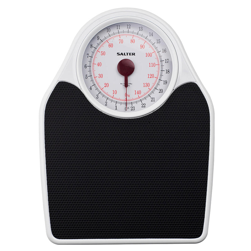 Salter Doctor Style Mechanical Bathroom Scale - White | 145BKDRFEU16 from Salter - DID Electrical