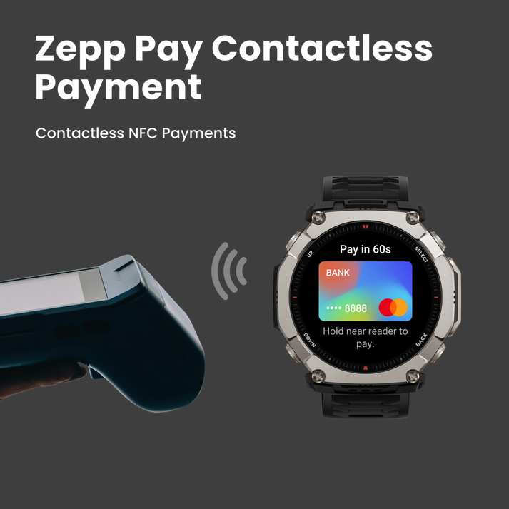 Amazfit T-Rex Ultra 2 51MM Smart Watch - Black Magma | 146-W2550GL2N