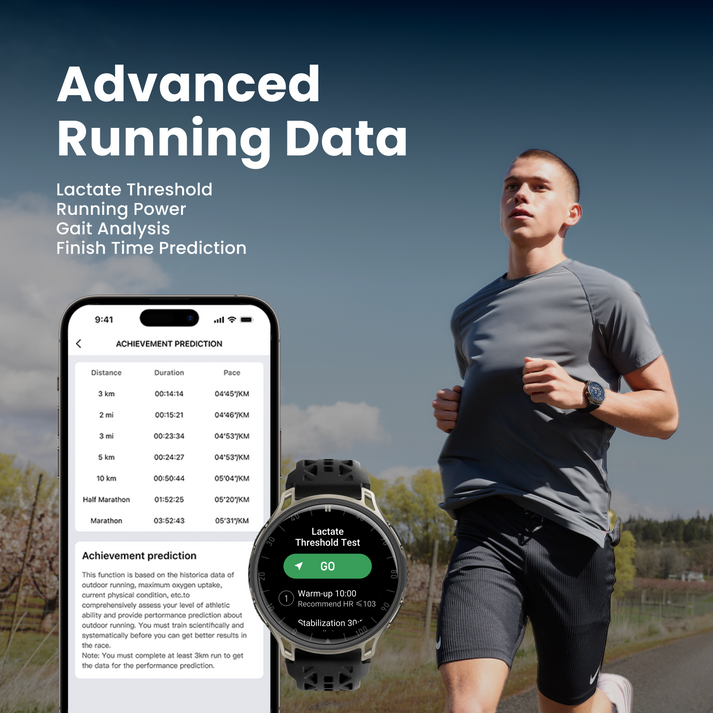 Amazfit Cheetah 2 Pro 48MM Smart Watch - Titanium | 146-W2563CN1N
