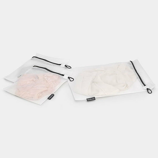 Brabantia Clothes Wash Bag Pack of 3 - White | 149221 from Brabantia - DID Electrical