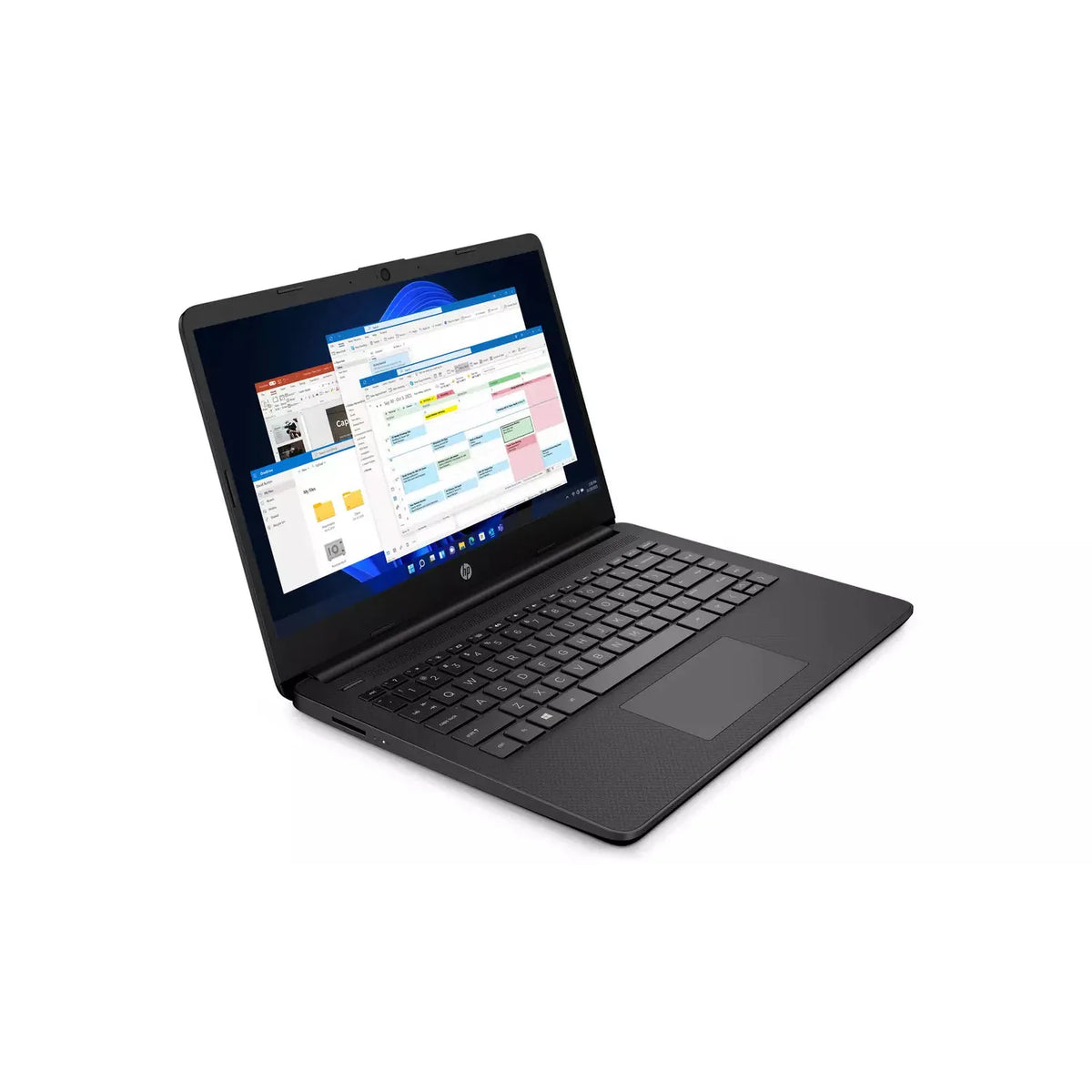 HP Notebook Intel Core i3 14&quot; 4GB/128GB Laptop - Black | 14s-dq0007na from HP - DID Electrical