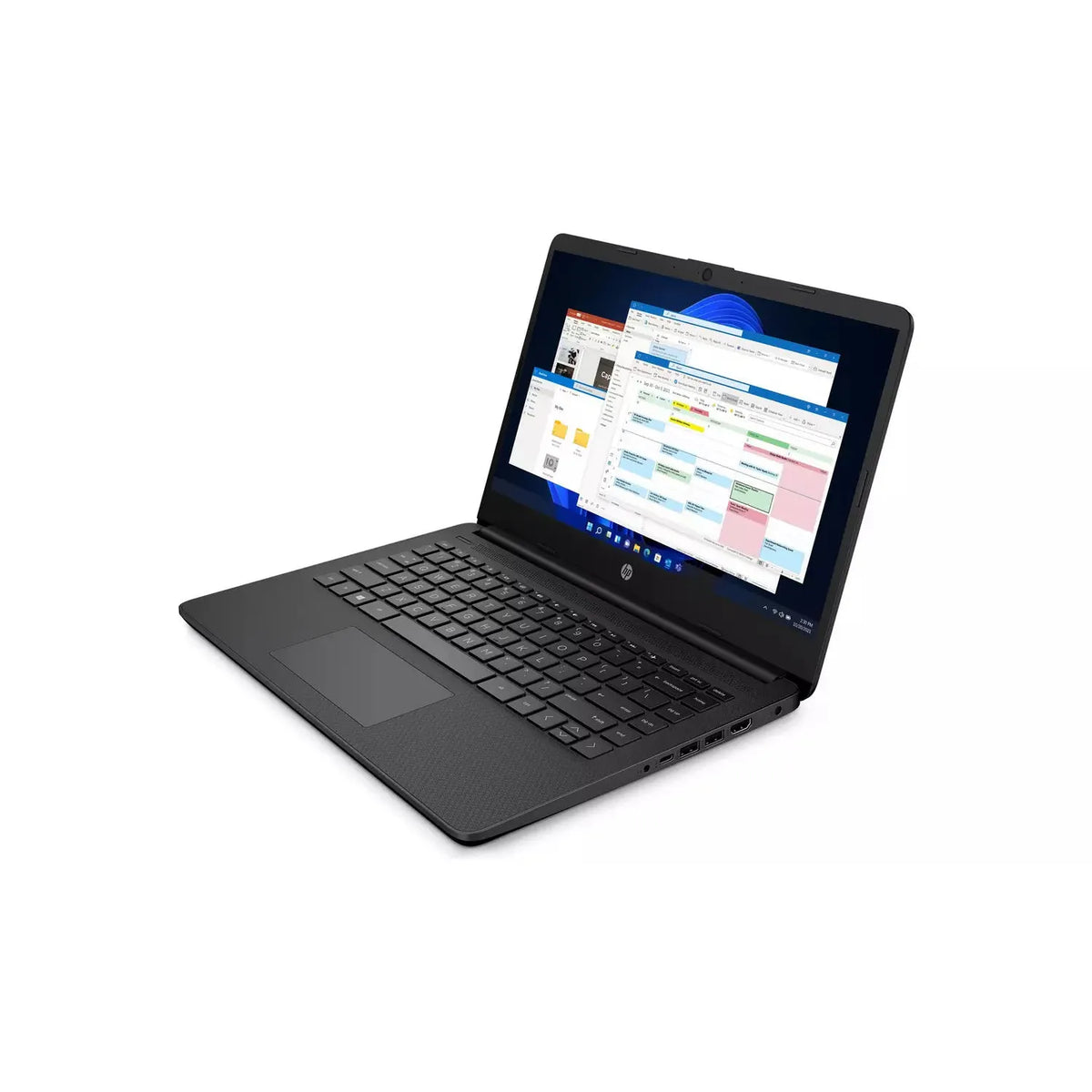 HP Notebook Intel Core i3 14&quot; 4GB/128GB Laptop - Black | 14s-dq0007na from HP - DID Electrical