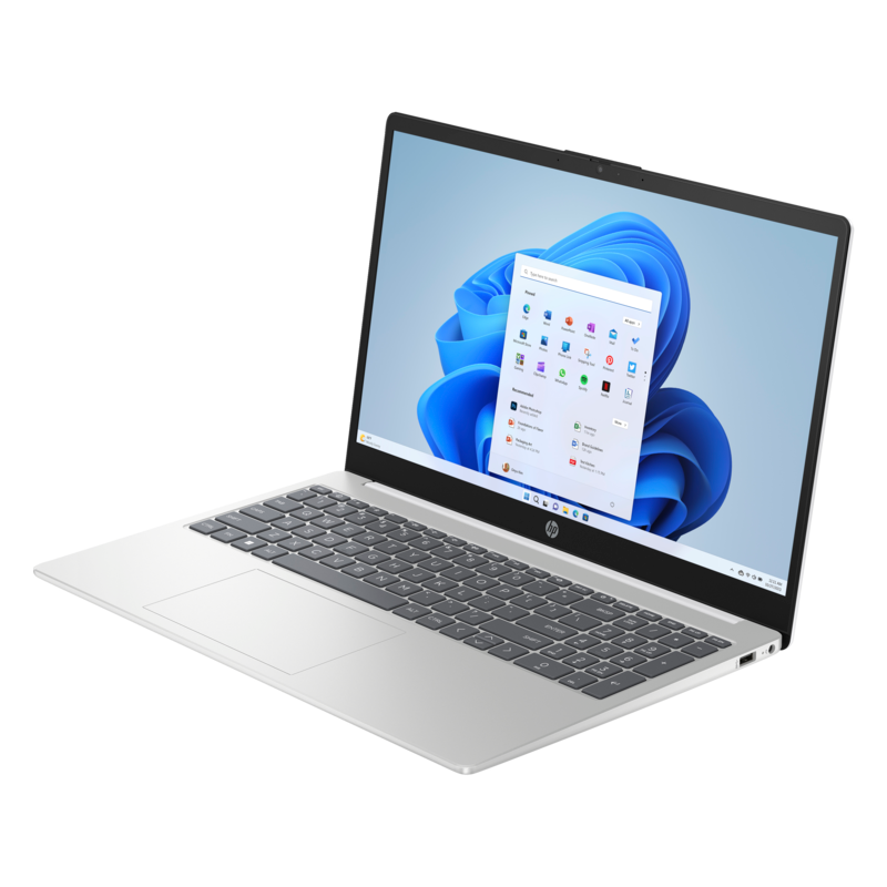 HP AMD Ryzen 3 15.6" 4GB/128GB Laptop - Silver | 15-FC0025NA from HP - DID Electrical