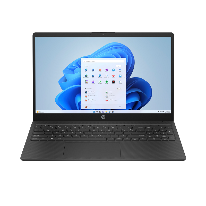 HP AMD Ryzen 5 15.6" 8GB/256GB Laptop - Jet Black | 15-fc0017na from HP - DID Electrical