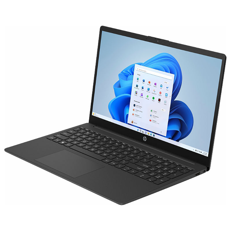 HP AMD Ryzen 5 15.6" 8GB/256GB Laptop - Jet Black | 15-fc0017na from HP - DID Electrical