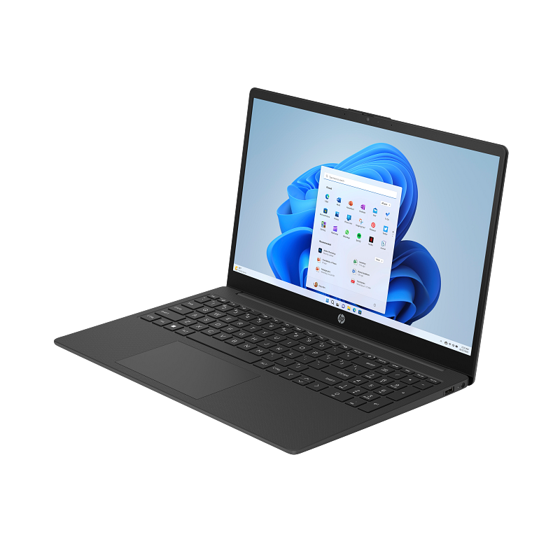 HP AMD Ryzen 5 15.6&quot; 8GB/256GB Laptop - Jet Black | 15-fc0017na from HP - DID Electrical